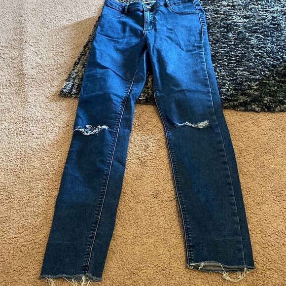 Zara distressed skinny jeans 8 - Picture 2 of 7